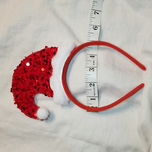 HOLIDAY GLAM BLING FASCINATOR AND BOWS LOT OF 4 - Picture 10 of 11